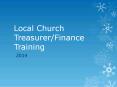Local Church Treasurer/Finance Training PowerPoint PPT Presentation