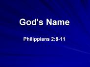 Philippians 2:8-11