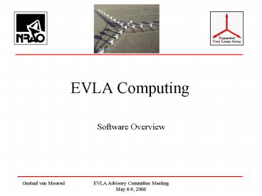 EVLA Advisory Committee Meeting