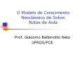 O Modelo de Crescimento Neocl PowerPoint PPT Presentation