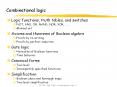 Combinational logic PowerPoint PPT Presentation