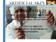 ARTIFICIAL SKIN AND ARTIFICIAL CARTILAGE
