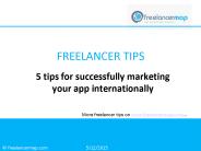 5 Tips for Successfully Marketing your App Internationally
