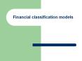 Financial%20classification%20models PowerPoint PPT Presentation