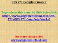 OPS 571 Complete Week 3 PowerPoint PPT Presentation