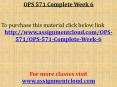 OPS 571 Complete Week 6 PowerPoint PPT Presentation