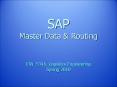 SAP Master Data PowerPoint PPT Presentation
