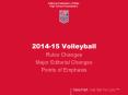 2014-15 Volleyball PowerPoint PPT Presentation