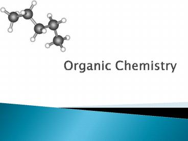 Organic Chemistry