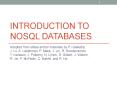 Introduction to NOSQL Databases PowerPoint PPT Presentation