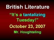 British Literature