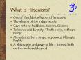 What is Hinduism? PowerPoint PPT Presentation
