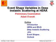 Event Shape Variables in Deep Inelastic Scattering at HERA