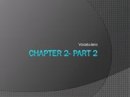 Chapter 2- Part 2