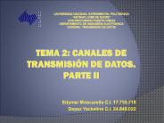 TEMA 2: Canales de Transmisi