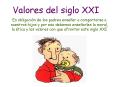 AG2- Valores del siglo XXI PowerPoint PPT Presentation