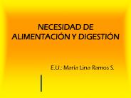 NECESIDAD DE ALIMENTACI