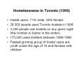 Homelessness%20in%20Toronto%20(1999) PowerPoint PPT Presentation