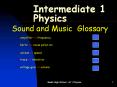 Intermediate 1 Physics PowerPoint PPT Presentation