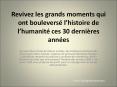 Revivez les grands moments qui ont boulevers PowerPoint PPT Presentation