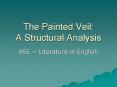 The Painted Veil: A Structural Analysis PowerPoint PPT Presentation