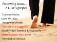Following Jesus PowerPoint PPT Presentation