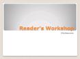 Reader PowerPoint PPT Presentation