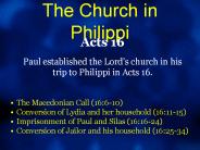 The Church in Philippi