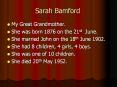 Sarah%20Bamford PowerPoint PPT Presentation
