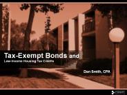 Bond and Tax Credits Basics