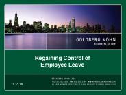 Regaining Control of Employee Leave
