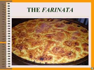 THE FARINATA