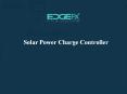 Solar Power Charge Controller PowerPoint PPT Presentation