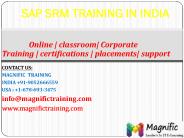 sap srm online training in india