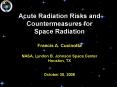Acute Radiation Risks and Countermeasures for PowerPoint PPT Presentation