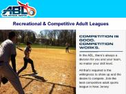 Sports League For Adults in New Jersey