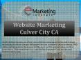 Website Marketing Culver City CA PowerPoint PPT Presentation