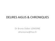 DELIRES AIGUS