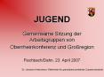 JUGEND  Gemeinsame Sitzung der Arbeitsgruppen von Oberrheinkonferenz und Gro PowerPoint PPT Presentation