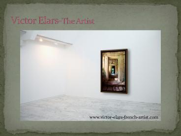 Victor Elars-The Artist