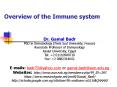 Overview of the Immune system PowerPoint PPT Presentation