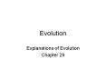 Evolution PowerPoint PPT Presentation