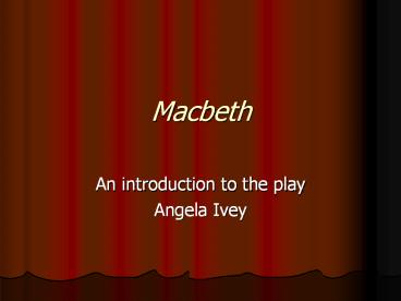 Macbeth