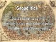 Geopolitics PowerPoint PPT Presentation