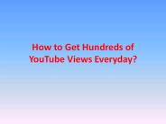 Secret Method to Increase Youtube Views