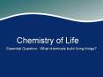Chemistry of Life PowerPoint PPT Presentation