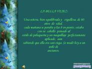 LA BELLA VEJEZ: