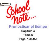Pronosticar el tiempo
