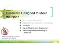 Chapter 2 Hardware Designed to Meet the Need PowerPoint PPT Presentation