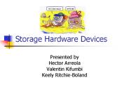 Storage Hardware Devices